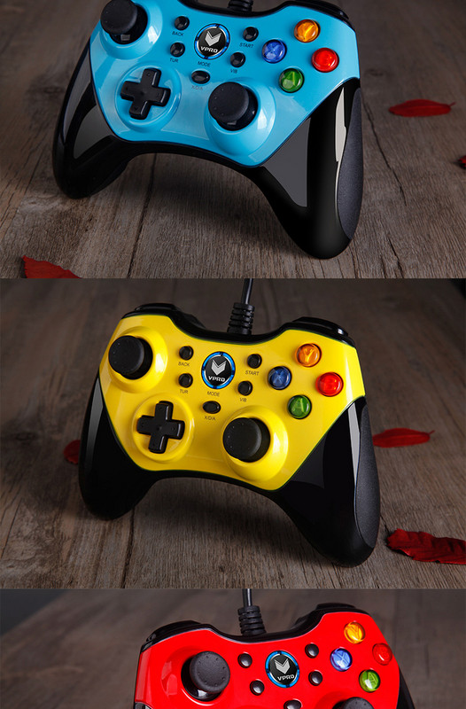 Ασύρματο gamepad διπλής δόνησης Pennefather V600 κατάλληλο για υπολογιστή