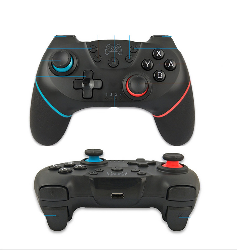 HONCAM Nintendo NS vezeték nélküli joystick USB kábellel