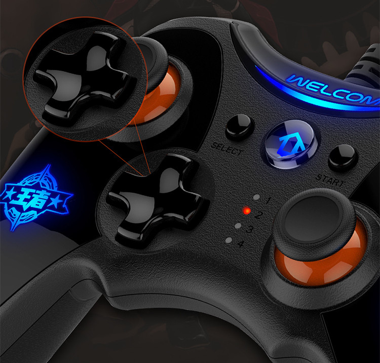 Arvuti mängupult USB laadimiskaabliga