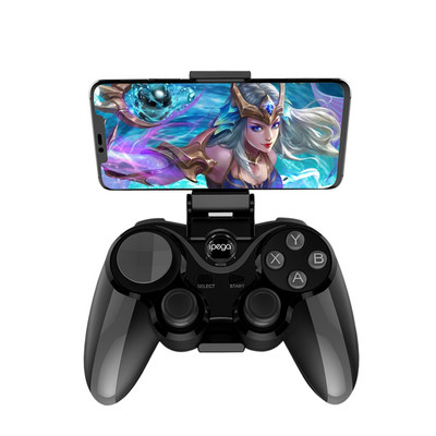 Juhtmeta Bluetooth-mängupult telefonihoidikuga, mis sobib Androidile / PC-le / iOS-ile