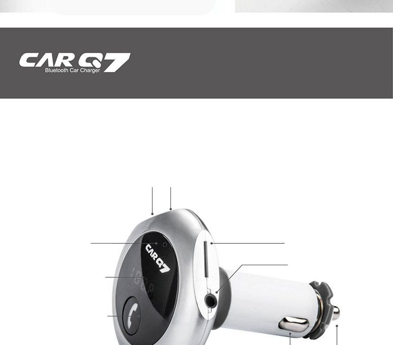 Transmițător pentru Colas MP3 player, Bluetooth și FM