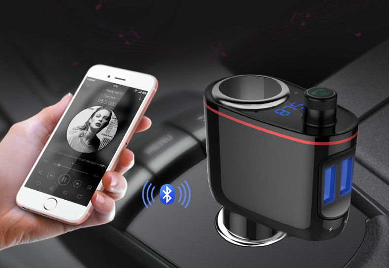 Multifunkcionális mp3 adó Bluetooth-szal