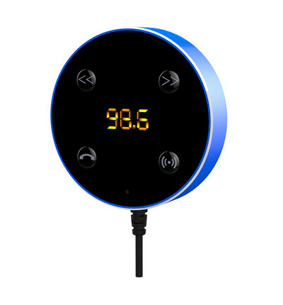 Πομπός αυτοκινήτου με καλώδιο Bluetooth, AUX και USB