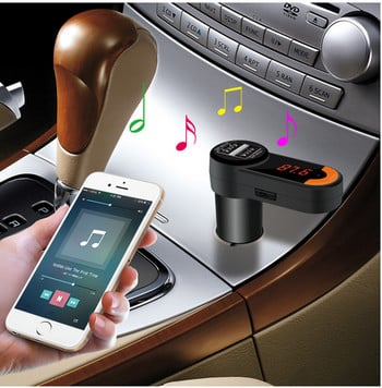 Πομπός αυτοκινήτου MP3 με θύρα USB και Bluetooth
