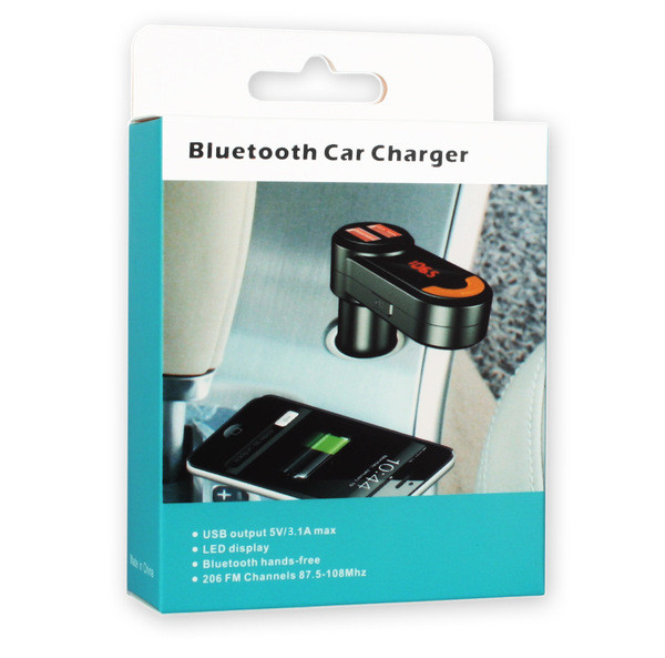 Πομπός αυτοκινήτου MP3 με θύρα USB και Bluetooth