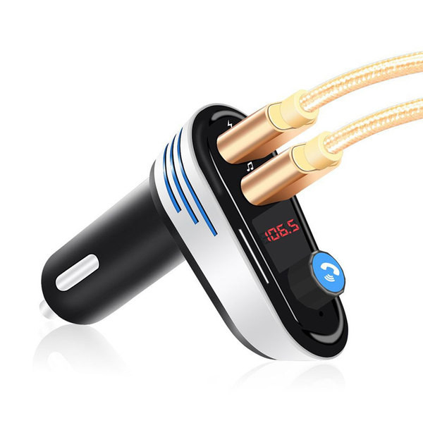 Auto raidītājs ar FM un brīvroku funkciju