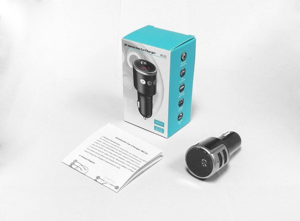 Πομπός αυτοκινήτου MP3 με θύρα Bluetooth και USB