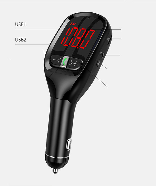 MP3 automašīnas raidītājs ar USB portu, FM un Bluetooth