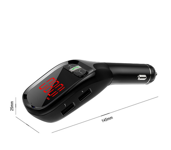 MP3 automašīnas raidītājs ar USB portu, FM un Bluetooth