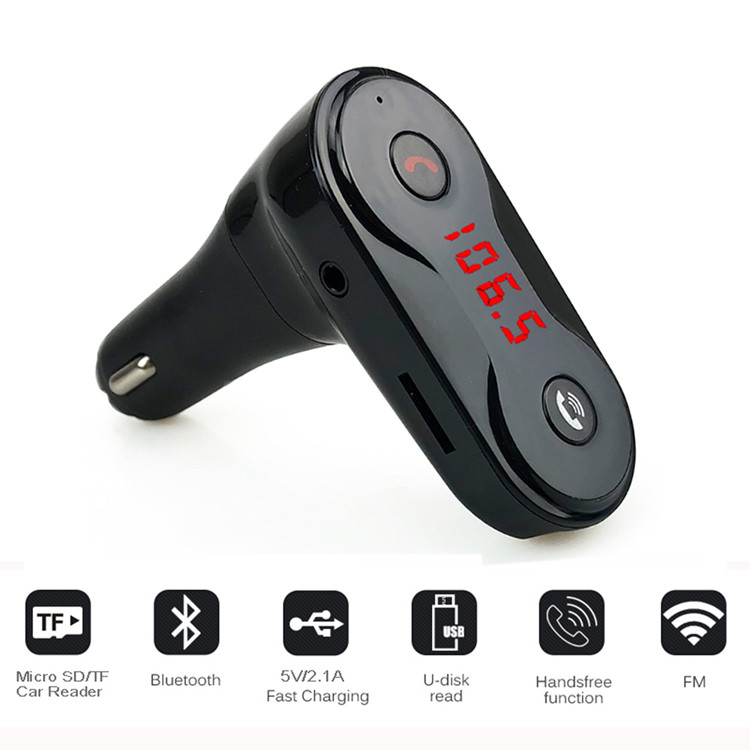 Πομπός αυτοκινήτου MP3 με hands-free, φωνητική εντολή και FM