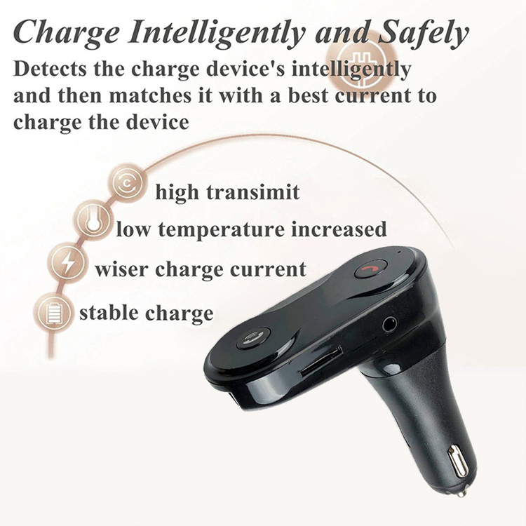 Πομπός αυτοκινήτου MP3 με hands-free, φωνητική εντολή και FM