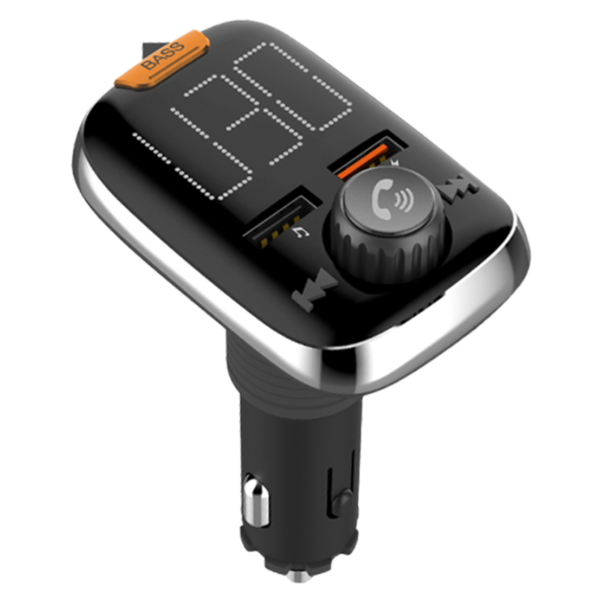 Transmițător auto Bluetooth cu două porturi USB