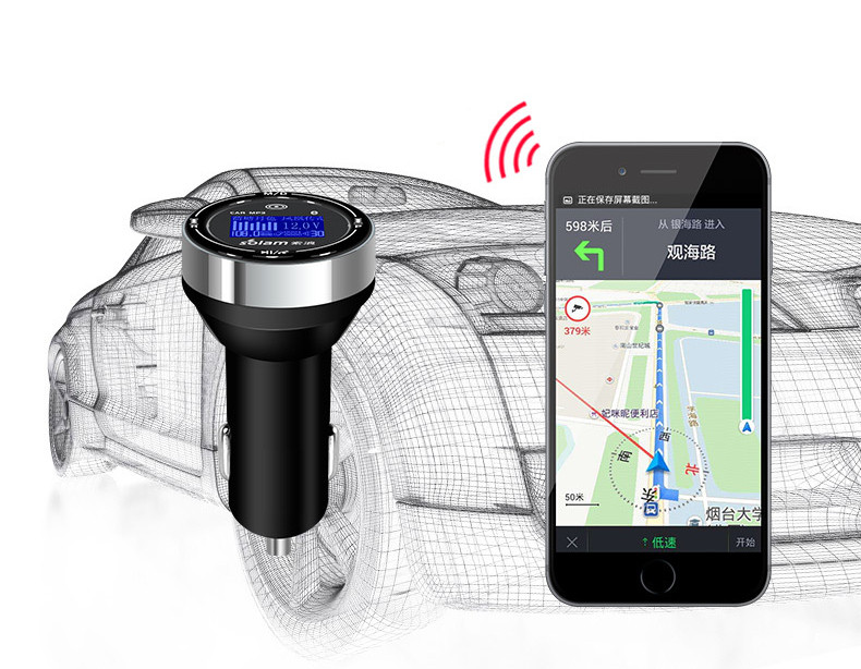 Multifunktsionaalne MP3 autosaatja Bluetoothiga