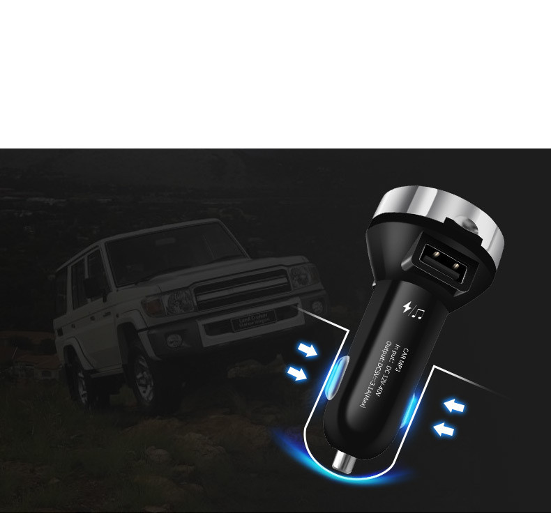 Multifunktsionaalne MP3 autosaatja Bluetoothiga