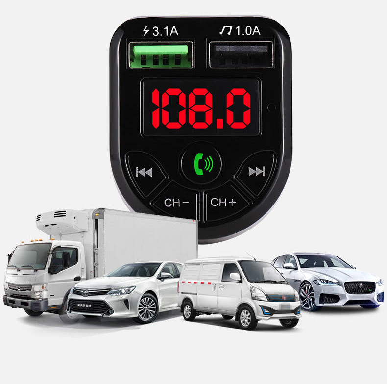 MP3 saatja Bluetoothi ja käed-vabad funktsiooniga