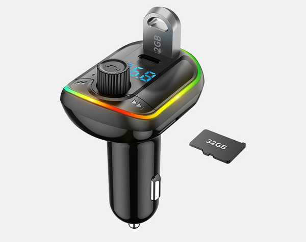 MP3 automašīnas raidītājs ar Bluetooth