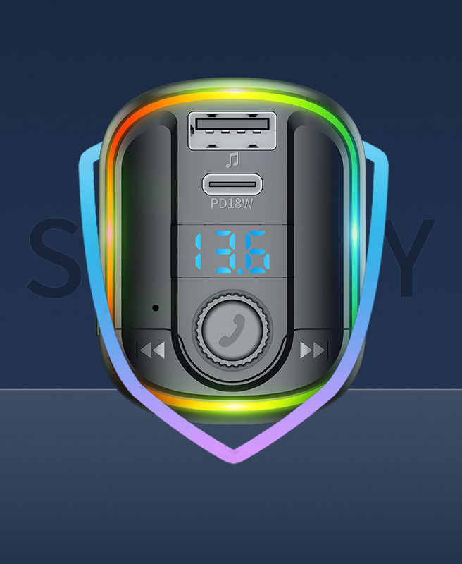 MP3 automašīnas raidītājs ar Bluetooth