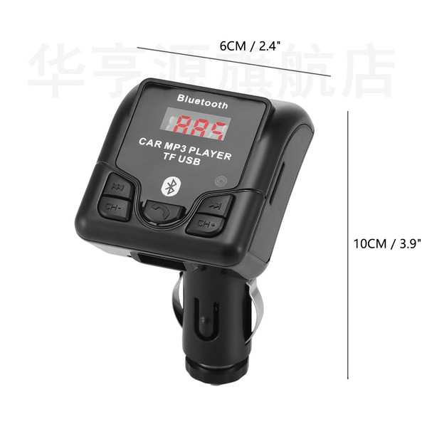 MP3 autós adó Bluetooth és USB csatlakozással
