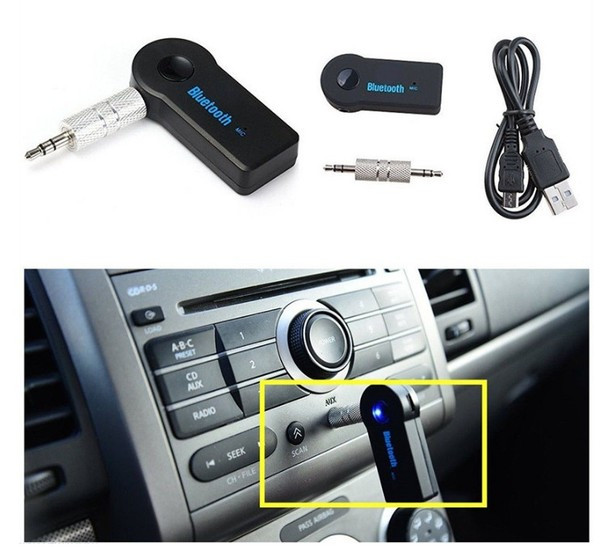 Autós adó Bluetooth és AUX porttal