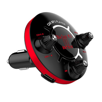 Πομπός αυτοκινήτου με θύρα AUX Bluetooth και FM