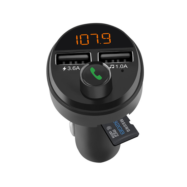 Πομπός αυτοκινήτου με Bluetooth και 2 USB