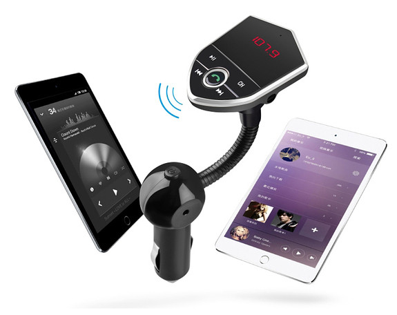 Auto raidītājs ar Bluetooth AUX / USB portu