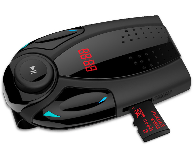 Bluetooth autosaatja LED-ekraaniga