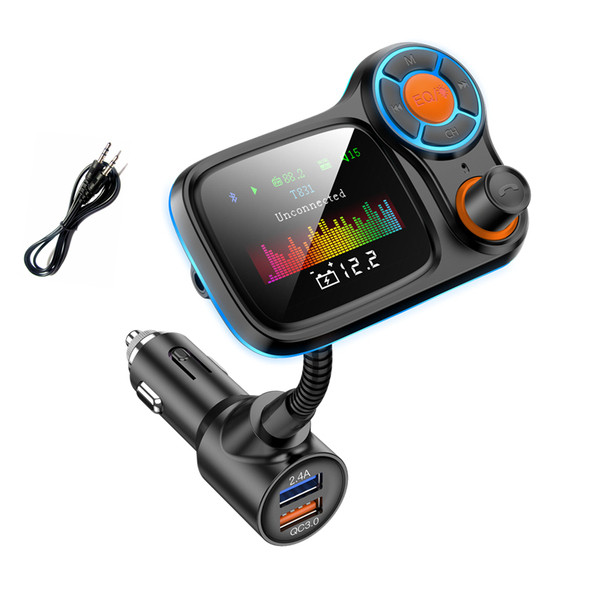 Πομπός αυτοκινήτου MP3 με Bluetooth, AUX και hands-free