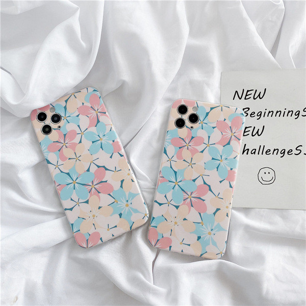 Silikona maciņš priekš Iphone 11 Pro Max ar ziediem