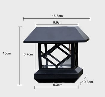 Водоустойчива слънчева лампа - за градина