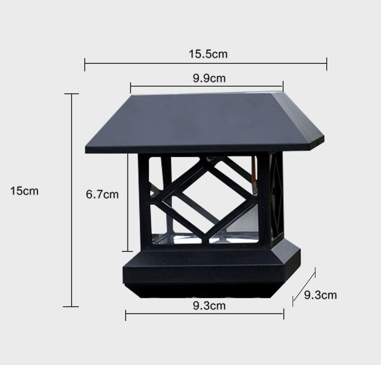 Ūdensizturīga saules lampa - dārzam