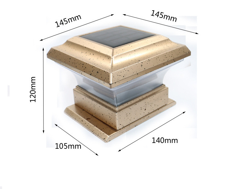 Ūdensizturīga saules lampa - dārzam