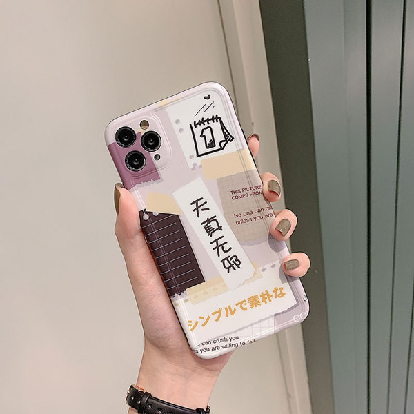 Színes tok Iphone 11 Pro feliratokkal