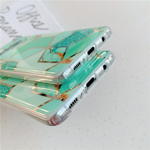 Силиконов калъф за  Samsung S10 в зелен цвят