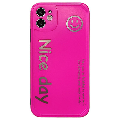 Неонов калъф с надпис за  Iphone 11 