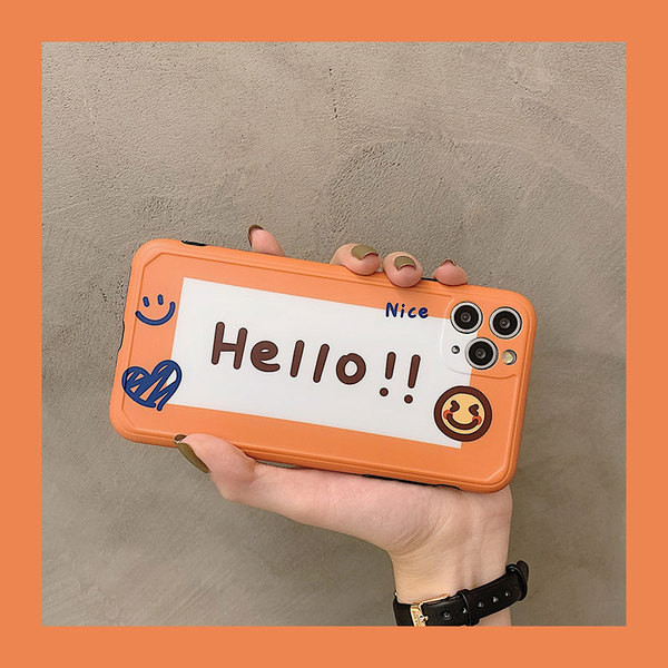 Värviline pealdisega ümbris Iphone 11 Pro jaoks