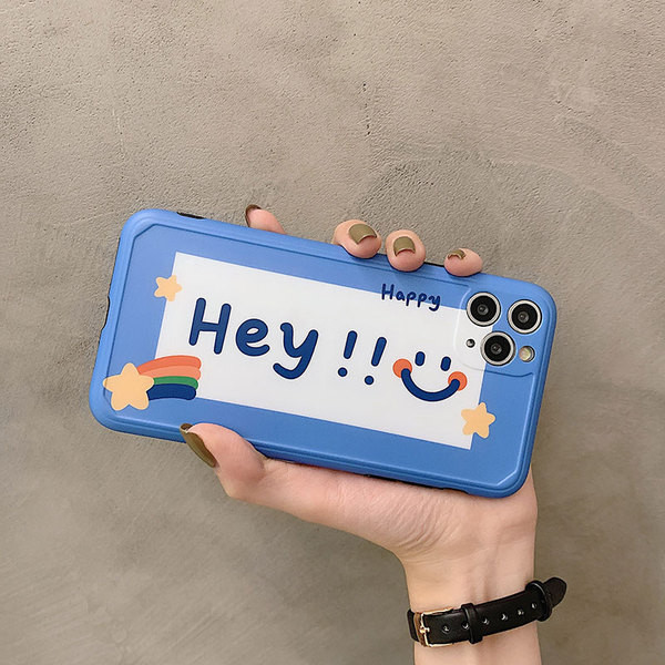 Värviline pealdisega ümbris Iphone 11 Pro jaoks