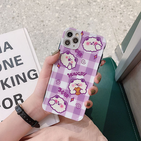 Silikona maciņš ar uzrakstu un suni priekš Iphone 11 Pro