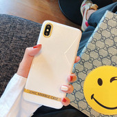 Valge silikoonümbris iPhone X / XS jaoks