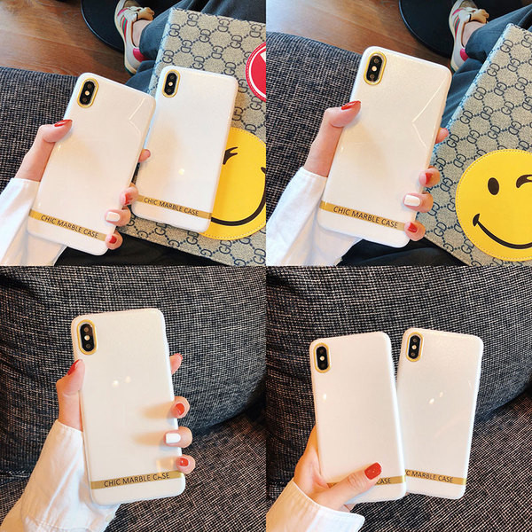 Valge silikoonümbris iPhone X / XS jaoks