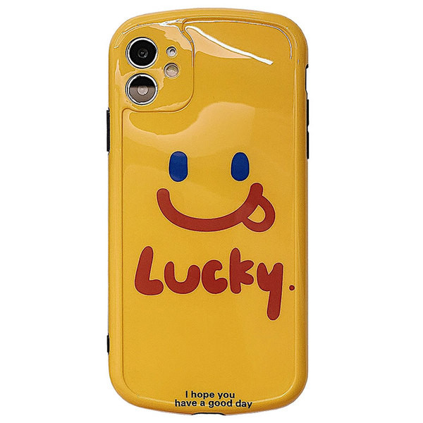 Θήκη σιλικόνης με χαμόγελο και επιγραφή για το Iphone 11
