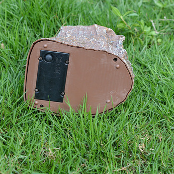 Αδιάβροχος ηλιακός προβολέας σε σχήμα πέτρας κατάλληλος για την αυλή