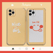 Maska za Iphone 11 Pro sa natpisom i osmijehom