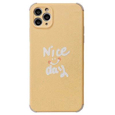 Maska za Iphone 11 Pro sa natpisom i osmijehom