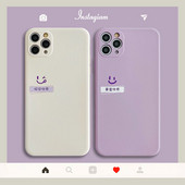 Силиконов калъф с усмивка за   Iphone 11 Pro