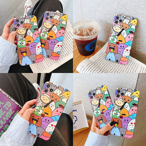 Színes szilikon tok Iphone 11 Pro telefonhoz