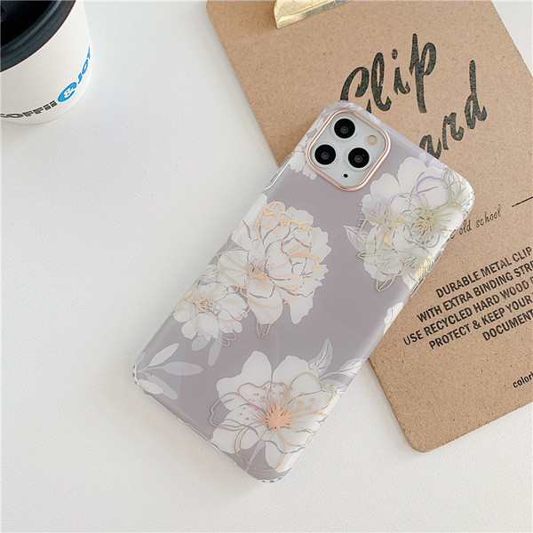 Lilledega silikoonümbris Iphone 11 Pro Maxile