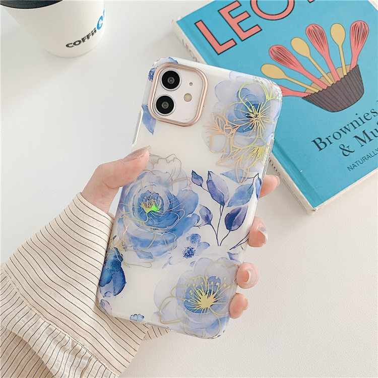 Lilledega silikoonümbris Iphone 11 Pro Maxile