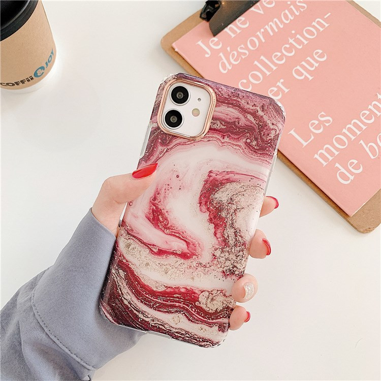 Husa pentru Iphone 11 cu efect de marmura