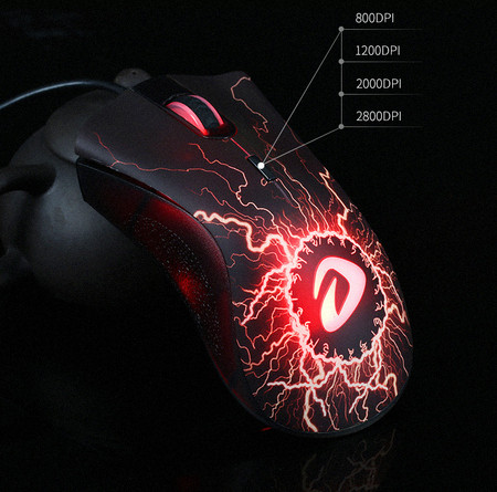 Egér USB porttal számítógéphez